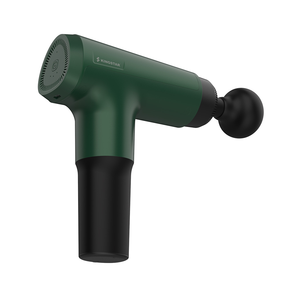 Portable muscle/ fascia massage gun. adjustable speed     black