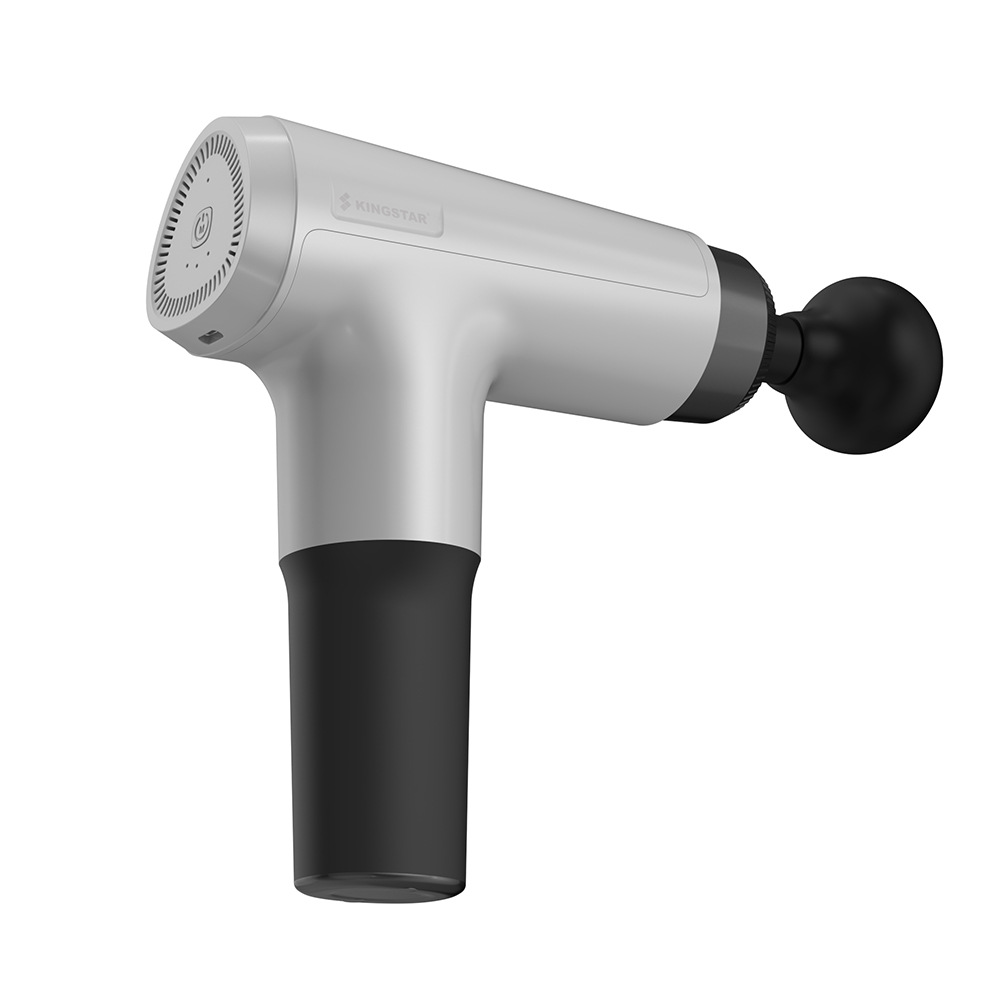 Portable muscle/ fascia massage gun. adjustable speed     black