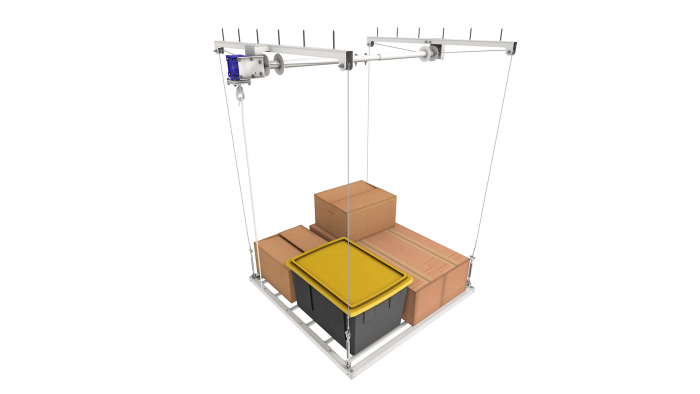 🥇 4'X4′ E-Z Lift – 8′ Drop  FREE SHIPPING TO LOWER 48 STATES