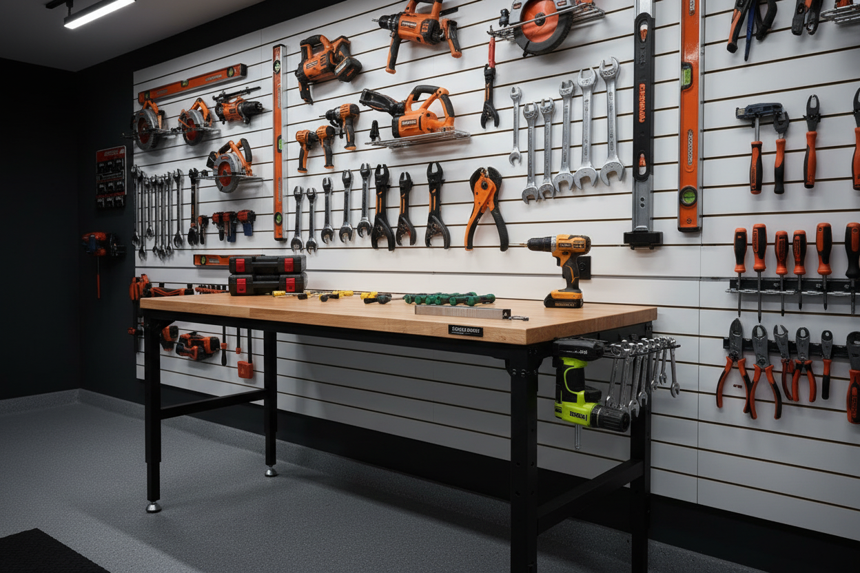 72-Inch Workbench - Close-Up Shot