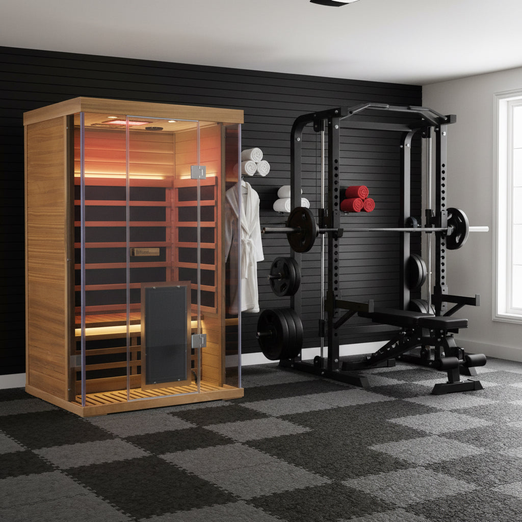 GMSR02 Full-Spectrum Infrared Sauna. Free Shipping