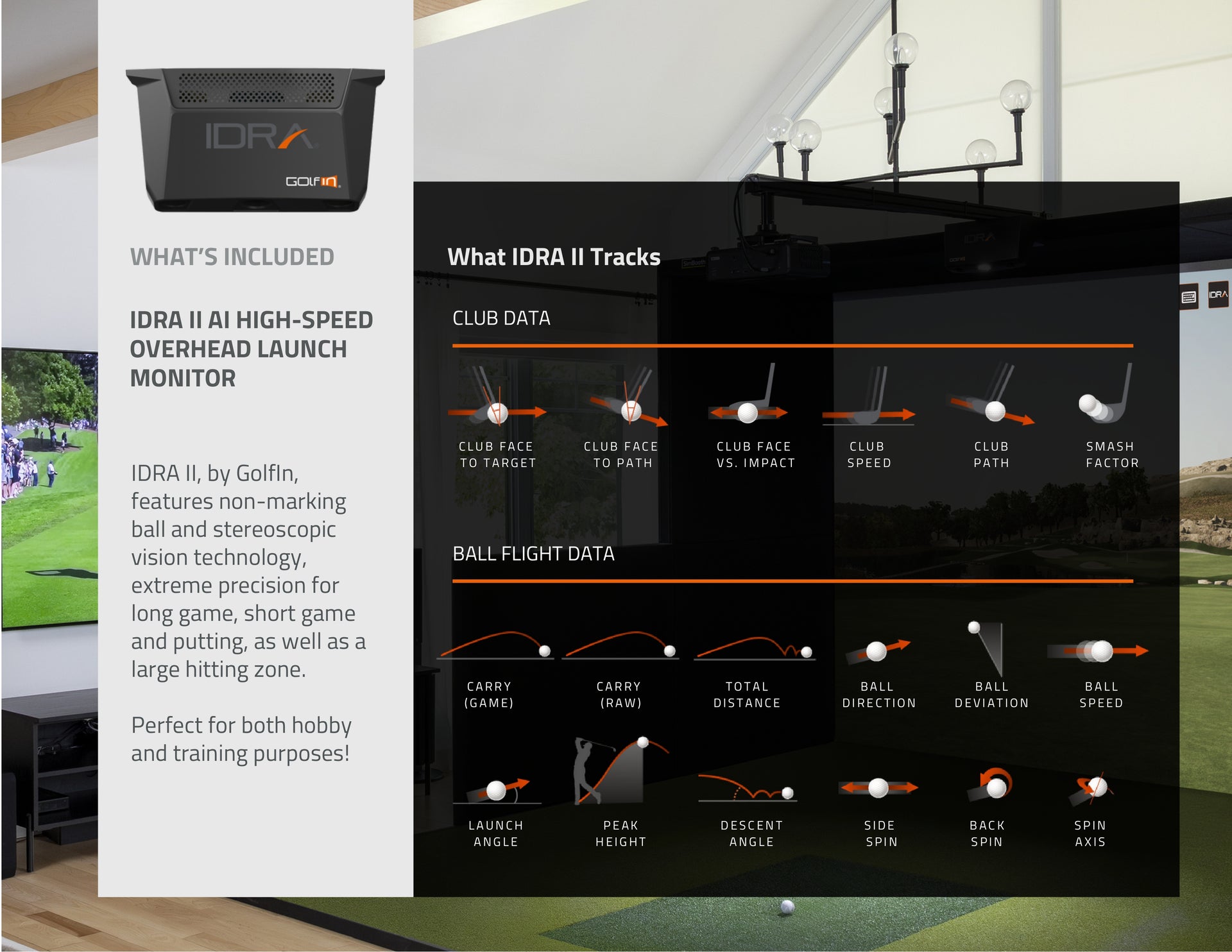 🥇 Golf Simulator KIT1 PACKAGE
