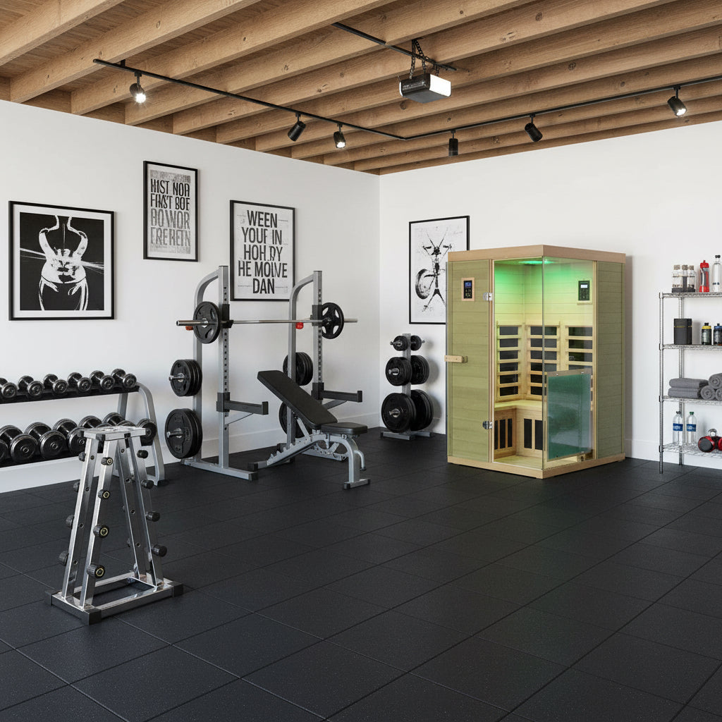 GM909MHX-R Full Spectrum Infrared Sauna. Free Shipping