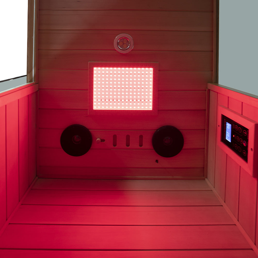 GM909MHX-R Full Spectrum Infrared Sauna. Free Shipping