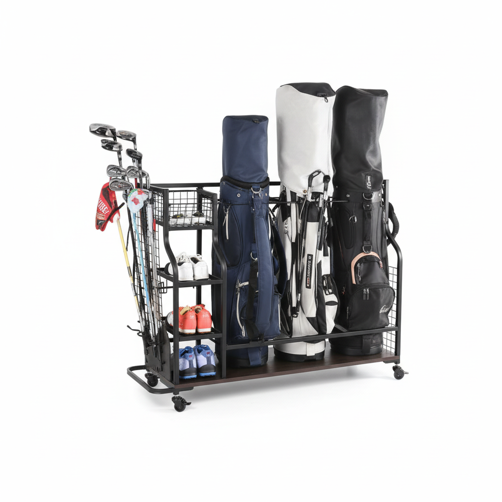 Cozyman Golf Bag Organizer - Clean Studio Shot
