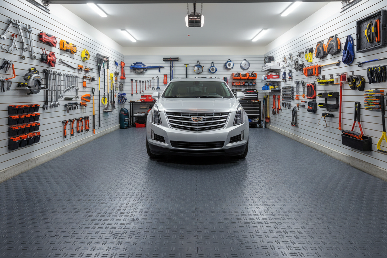 Diamond Tread Garage Lifestyle