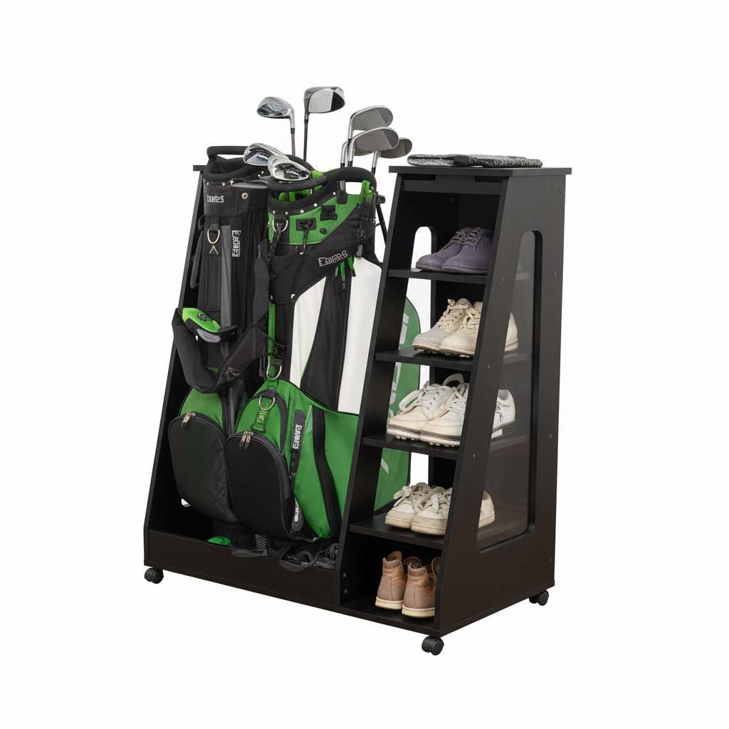 Golf Storage Cabinet - Clean Studio Shot