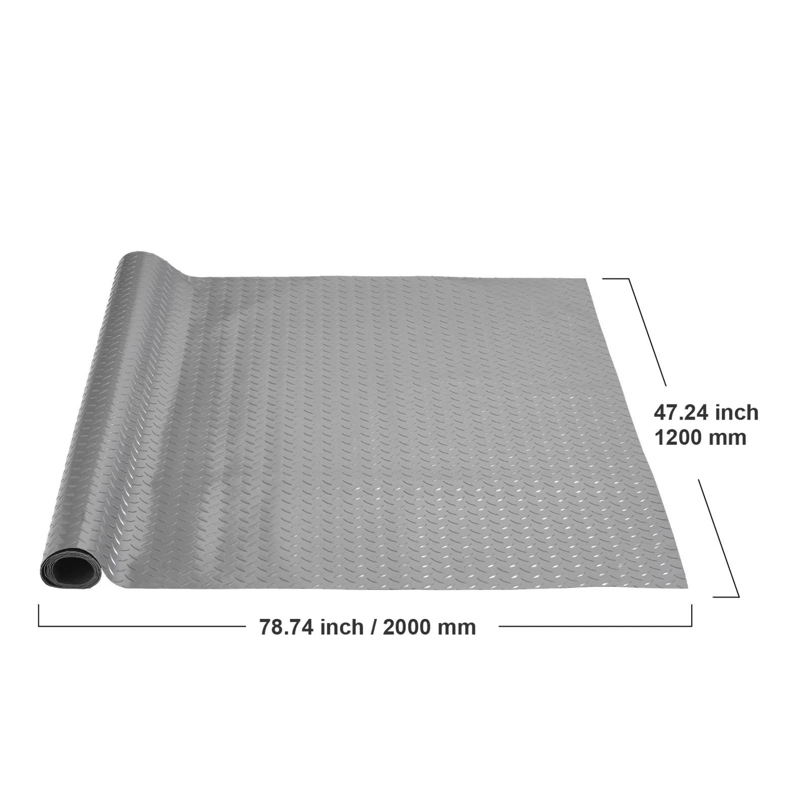 Garage Floor Mat, 78.74 x 47.24 inches 25 sq ft