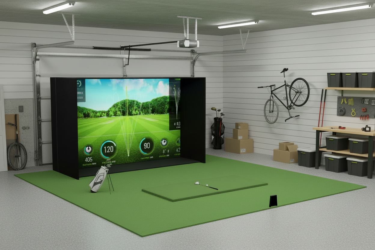 🥇 Space Saver Golf Simulator
