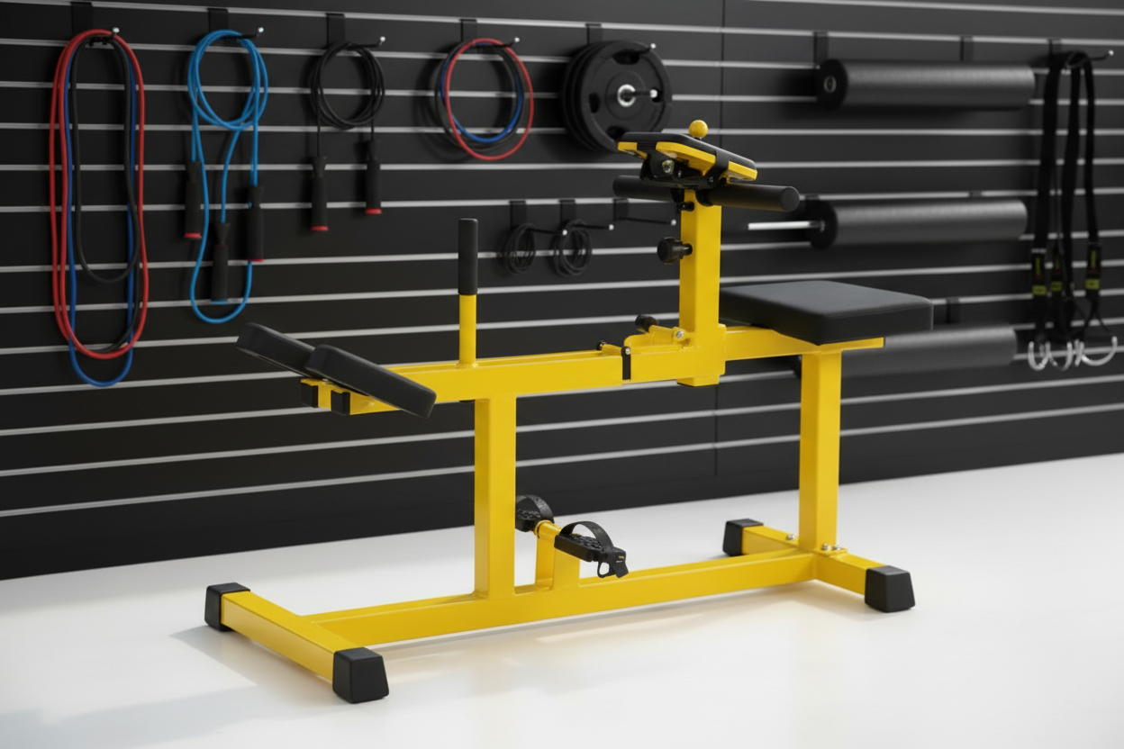 🥈 Adjustable seated Calf Raise. Yellow