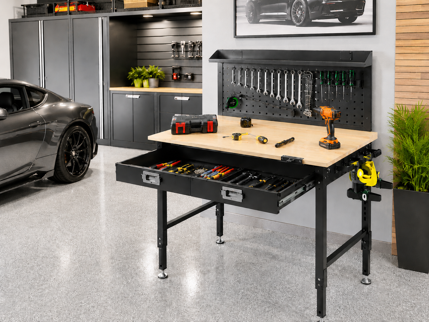 G&M Work Bench-VR-48 Adjustable height