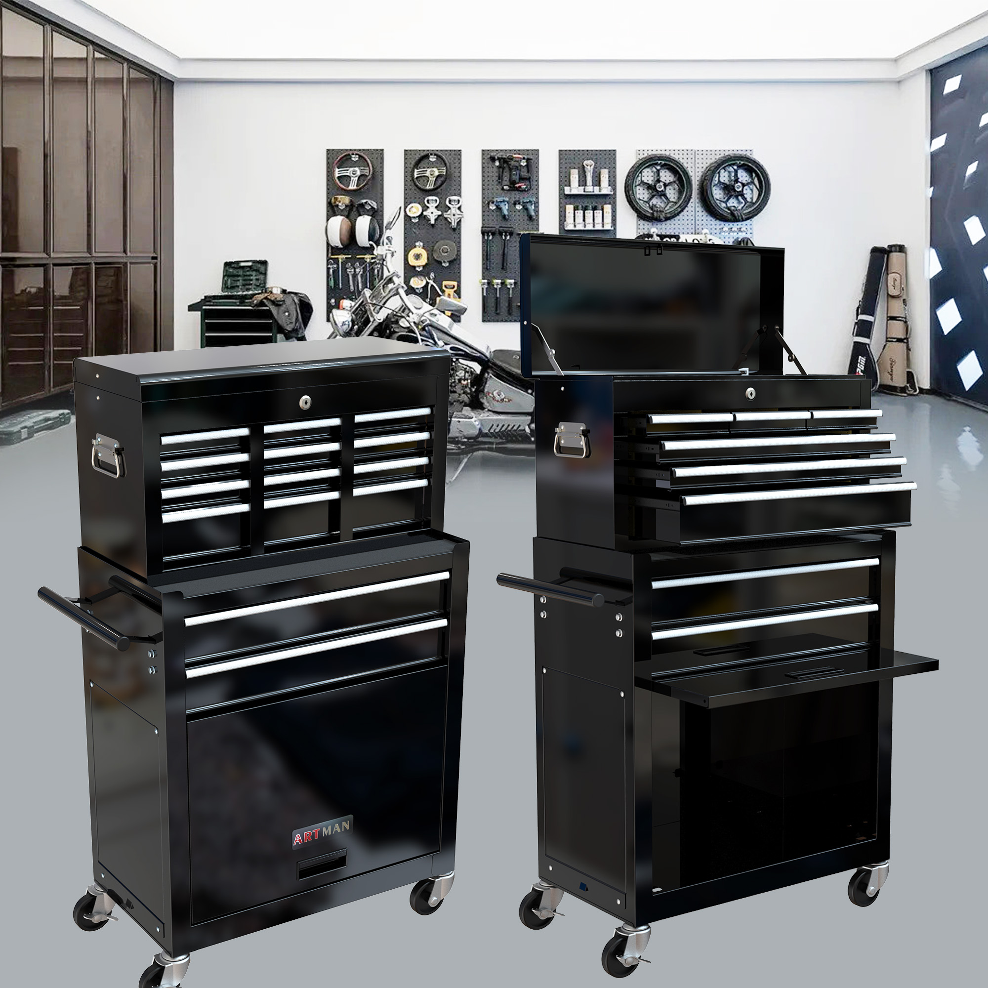 garage cabinet-tool storage