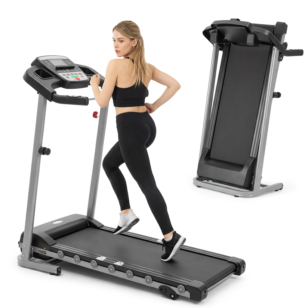 Enlarged Foldable Treadmill Image