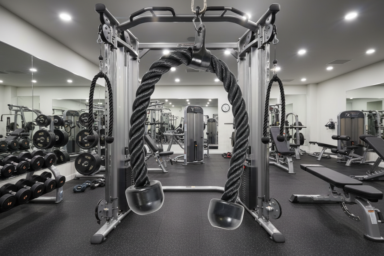 🥈 Pro Tricep Rope.         Accessory attachment