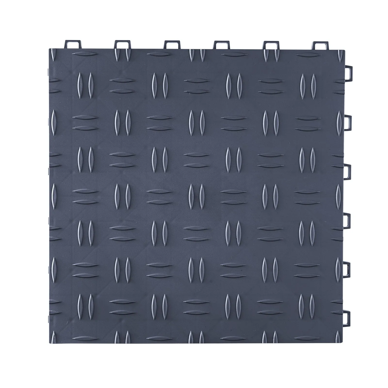G&M -Garage Floor Tiles Interlocking, 12 x 12 x 0.53 inch 25 Pack Garage Floor - Black -5 colours available
