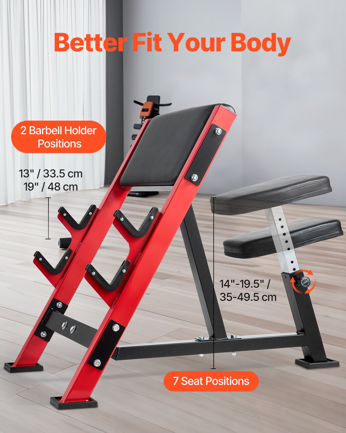 🥈 Preacher Curl Bench FREE SHIPPING