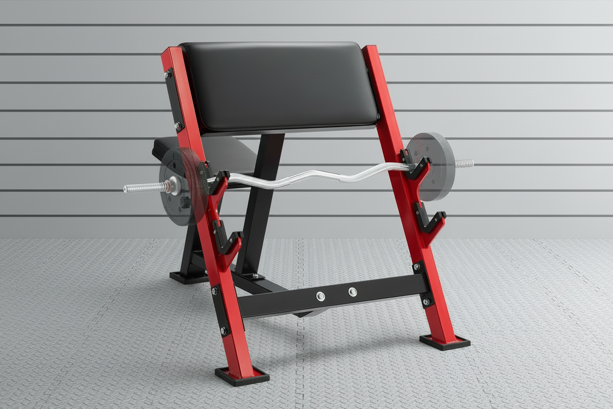 🥈 Preacher Curl Bench FREE SHIPPING