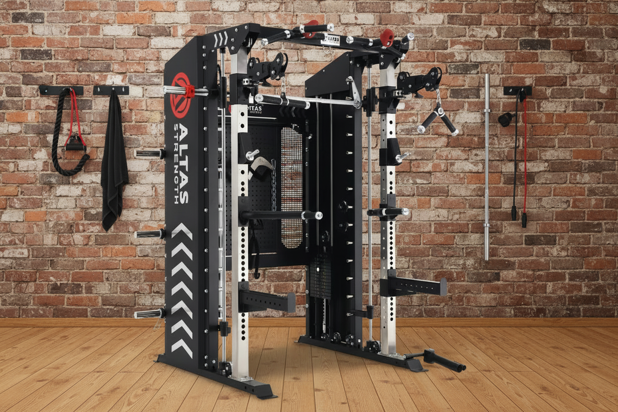 🥇 Light-commercial Smith Machine GM-AL-3136  9 workout stations