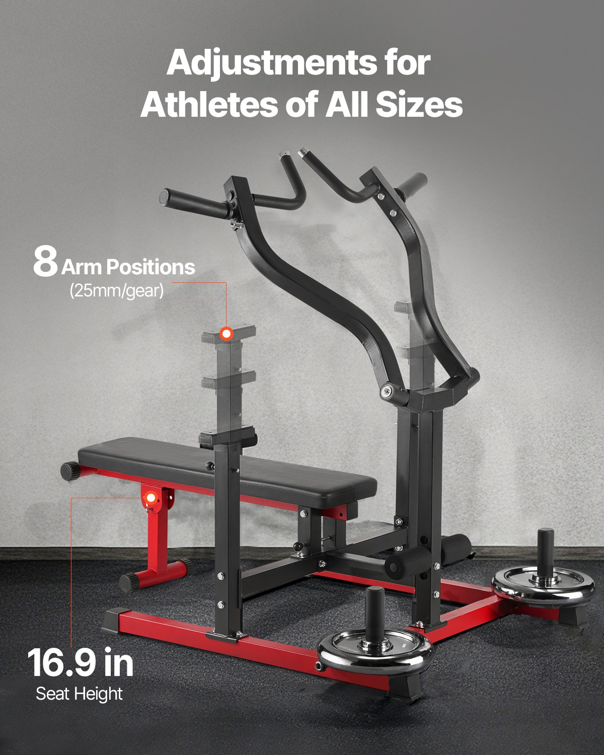 🥈 Chest Press Machine. FREE SHIPPING