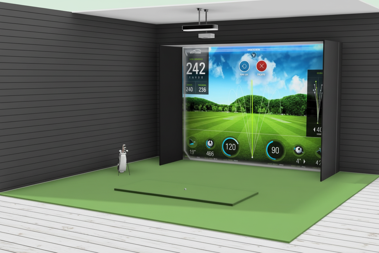 🥇 Premium Golf Simulator Package