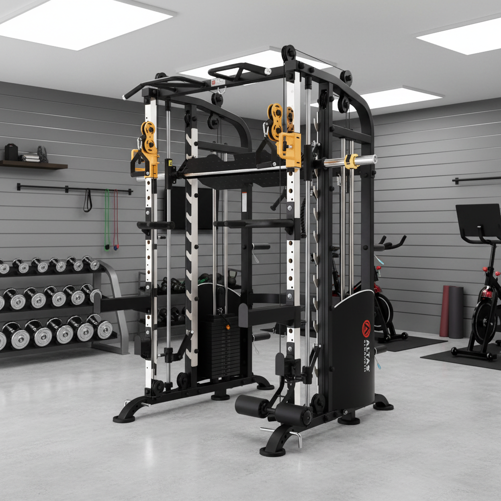 M810 Smith Machine Home Garage Gym Lifestyle